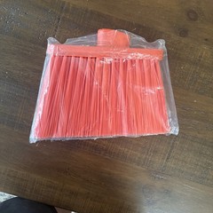 Sparta 12 In. Orange Polypropylene Flagged Upright Broom Head