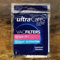 Kenmore CF-1 Panasonic AC37KAKTZ000 Ultra Care Vacfilters Canister Vacuum Filter