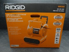 RIDGID 1625 CFM 3-Speed, Portable AM2560 Air Mover Blower Fan