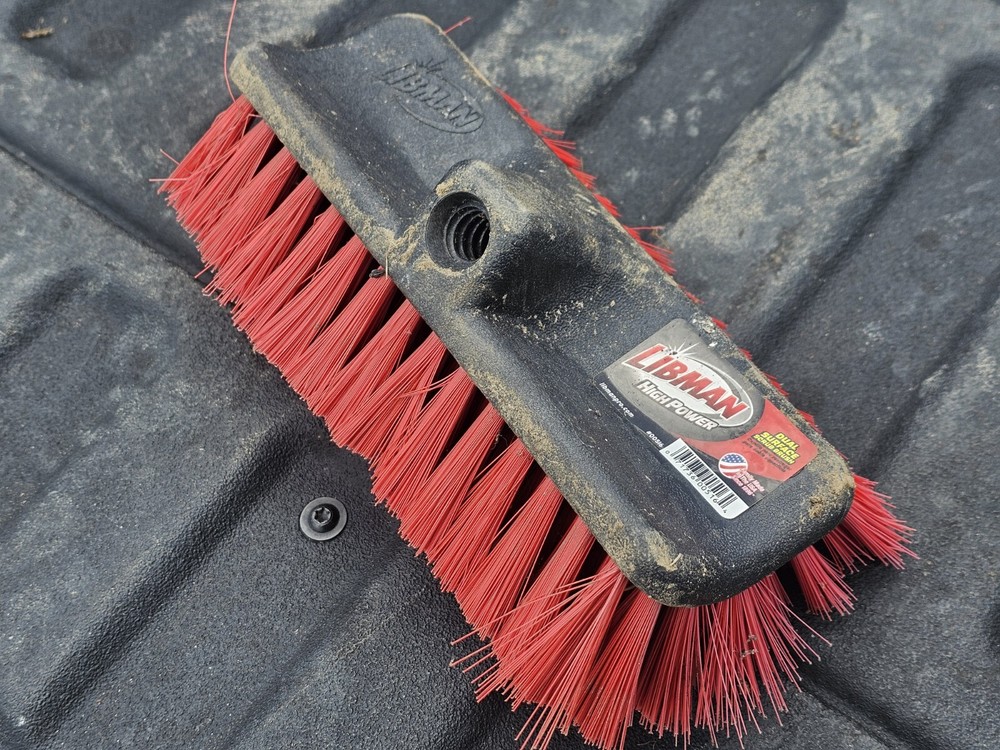 LIBMAN 516.0 Brush Head, Dual Surface Scrubber, Scrubbing Surface, 10″ x 6″