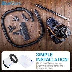 Bluestars Hepa Filter White Mesh For Inse N5S N5T S6T S6P Pro S610/ Tma T120