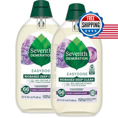 Seventh Generation Easydose Laundry Detergent Fresh Lavender Scent 2 Pack Ultra