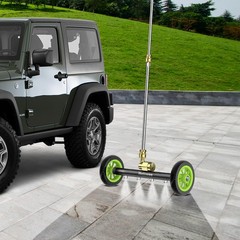 Heliwoo Undercarriage Pressure Washer Attachment 16 Inch Power 16 Inch, Green