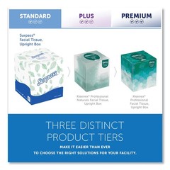 Surpass 21320 2-Ply Pop-Up Box Facial Tissue (110/Bx, 36 Bx/Ct) New