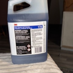 3M 17A Glass Cleaner & Protector for Glass & Crystal, Unscented, Exp 12/2024