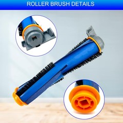 2 Pack AV2501S Brush Roller Replacement Parts 2 brushes, Multi-colors