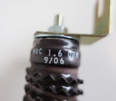 RESISTOR, 1.6 OHM, 300W, CLARKE VISION 21i, VISION V SCRUBBERS, 40124A, 6B5