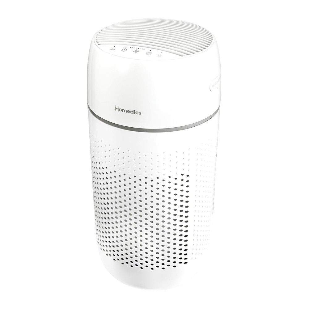 Homedics Air Purifier T22, 5-in-1 Tower Air Purifier, 99% HEPA-Type Filtratio…