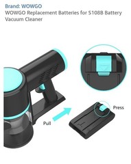 Wowgo Replacement Lithium-ion Detachable Battery + Charger Tested Wowgo & comps