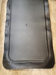 Uline Hog Heaven® Nitrile Mat – 7⁄8″ thick, 3 x 5′, Black/Yellow👁