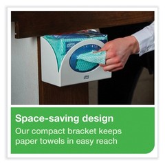 Tork 655300 8.42 in. x 4.22 in. x 5.74 in. Small Bracket Wiper Dispenser WT New