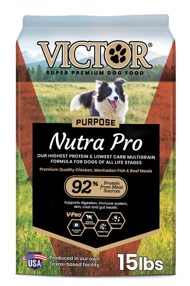 Victor Super Premium Dog Food Purpose Nutra Pro Gluten-Free High Protein Carb