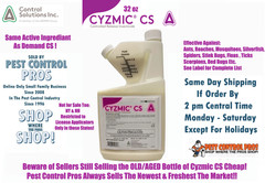 32 oz Cyzmic CS Multi Use Pest Insecticide Insect Control Generic Demand