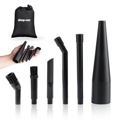Shop-Vac Micro Cleaning Nozzle Kit, 1-1/4″ Detailed-Cleaning Attachments for Com