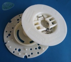 PAD HOLDER MALISH CENTER LOK 3 FOR VARIOUS WALK BEHIND SCRUBBERS CLARKE, TENNANT