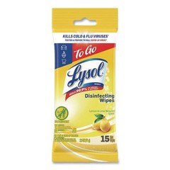 LYSOL Brand 99799CT Disinfecting Wipes – Lemon & Lime/Blossom White (24/CT) New