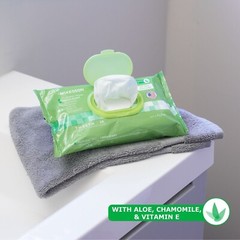 McKesson Flushable* Personal Wipe 6-9/10 X 7 Inch FLF96 6 Pack 576 Wipes