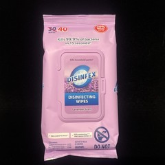 1 pack Disinfex Lavender Disinfecting Wipes Lavender Scent New EPA# 98194-1