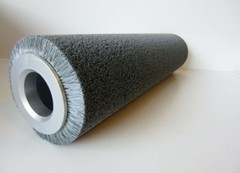 24″ Long Abrasive Brush Roller 1200 Grit 6″ Diameter Cylindrical Roll NEW