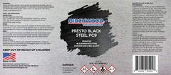 Presto Black Steel PC9 – Blackening Solution for Iron Steel Alloys 8 oz