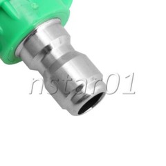 75pcs 1.0/1.2/1.4/1.6/2.0mm 25 Degree Steel High-Pressure Water Spray Nozzle