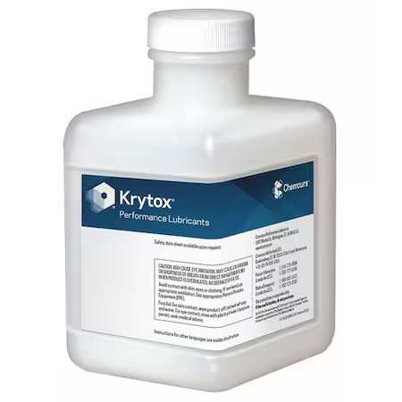 Krytox Lggpl106 High-Performance Lubricant, 1 Kg, Pail, Pfpe Base, 500 Degrees