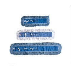 Rubbermaid Commercial Fgk15500wh00 36 In L Dust Mop, Tabs/Pockets Connection,