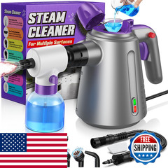 Paxyeet Handheld Steam Cleaner For Home Pressurized Multi Purpose Steamer For