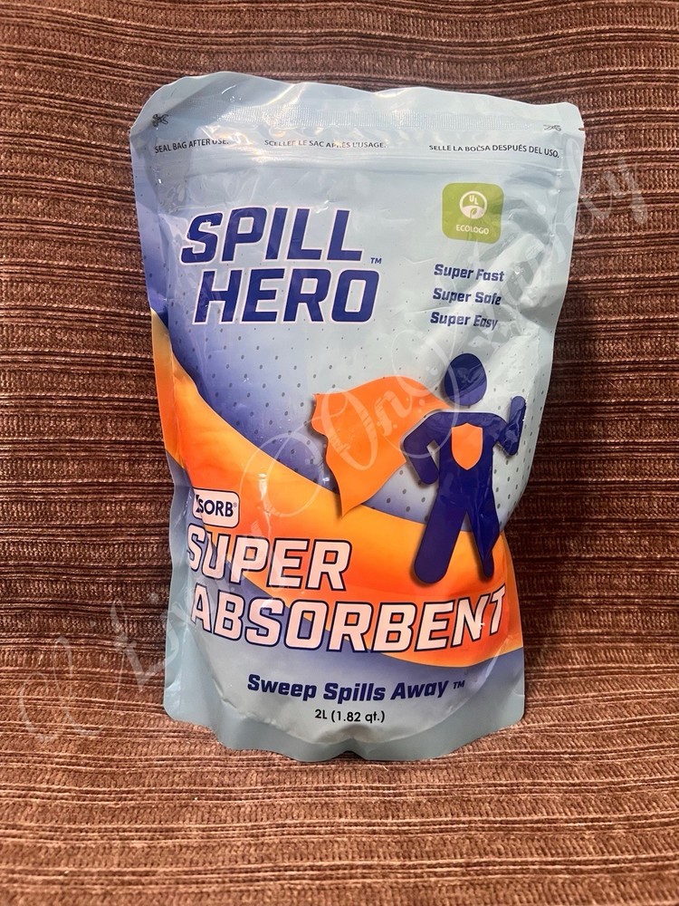 SPILL HERO™ Chemical Clean-Up Kit, OSHA Approved, Single Use