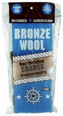 (6) Homax 123102 3 pack Coarse Bronze Wool Pads