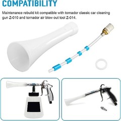Cleaning Gun Rebuild Kit for Cleaning Gun Parts & Blow Out Tool, High-Performanc