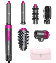 6-in-1 High-Speed Multi-Styler & Air Dryer Brush Set, 110,000 RPM Grey