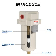 AIRZOE 1/2″ NPT Air Dryer for Compressor – Water