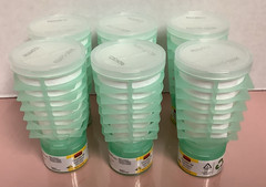 6/pack RUBBERMAID FG402113 CirculAir 90 Air Freshener Refills CITRUS