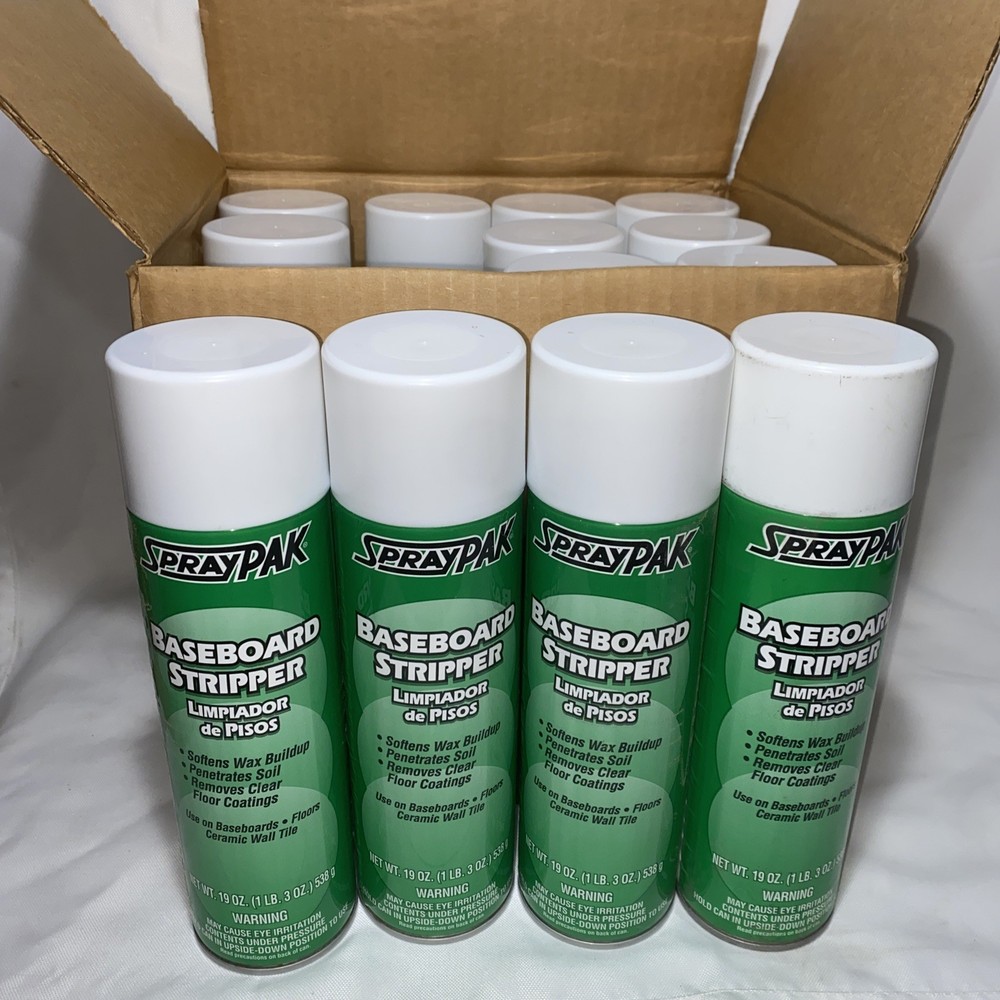 SprayPAK Baseboard Stripper Spray 19 Oz (12 Pack)