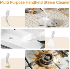 Multi-Purpose Steam Mop & Handheld Steamer – Pet-Friendly Floor Cleaner