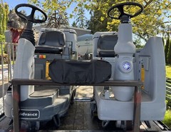Lot 2 Nilfisk Advance AquaRide SE Rider Carpet Extractor & ES4000 ***PLS READ***