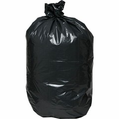 Genuine Joe GJO01534 Heavy-Duty Trash Bags 45 Gal 1.50 Mil Brown