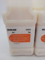 2X Ecolab 6101945 Consentrated low Maintenance Flooring Cleaner & Protector 44oz