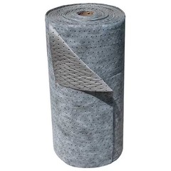 Oil-Dri Sorbent Roll, 48 gal, 30 in x 360 ft, , Gray, Polypropylene L91004
