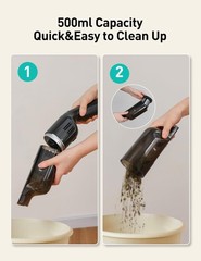 Aspiron Cordless Handheld Vacuum 24Kpa Powerful Car Vacuum 2-Speed 2 Charging