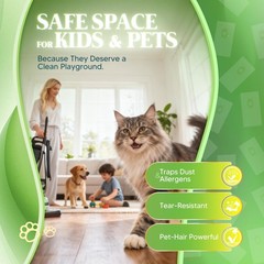 10 Pack Vacuum Bags [Model 204814] Compatible with Kirby 10 PACK