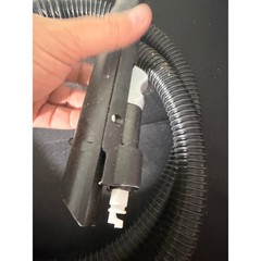 Hoover Carpet Cleaner Attachment Hose OS Black EUC Flexible Upholstery Tool