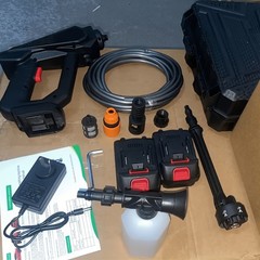Cordless Electric Pressure Washer for Yard and Outdoor Cleaning