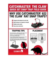 Rat Trap Easy Set Rat Trap ( 2 Pack ) Rat Chipmunk Trap Rat Snap Trap