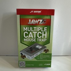 JT Eaton JAWZ Multiple Catch Mouse Trap for Indoor Mice, MPN 421CLJ