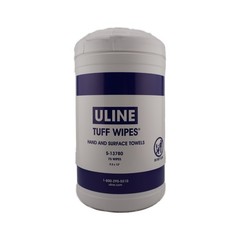 ULINE Tuff Wipes, 9.5″ x 12″ Citrus Hand and Surface Towls – 75 Count
