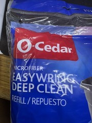 2 – O-Cedar EasyWring Deep Clean Refill | fits O-Cedar Easywring spin mop