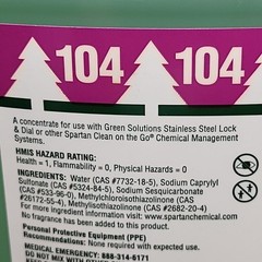 2 Liter Spartan Clean on the Go Green Solutions 104 Carpet Cleaner 3514 (67.6oz)