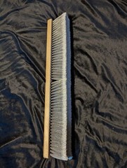 Carlisle 4501423 Sweep Head 24″ Gray Fine Polypropylene Sweep Head 2-Pack